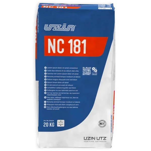 Uzin NC 181 Vul- en uitvlakmassa 20kg Meest Verkocht